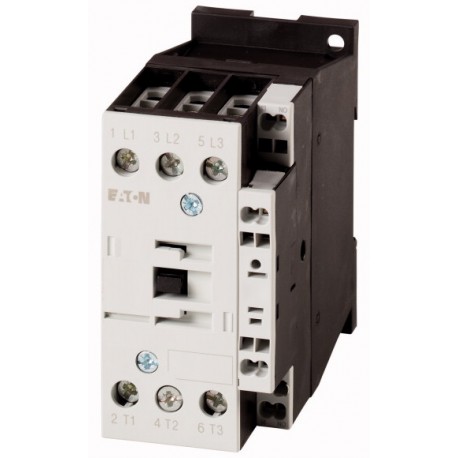 DILMC25-10(230V50HZ,240V60HZ) 277641 XTCEC025C10F EATON ELECTRIC Contacteur de puissance, 3p+1F, 11kW/400V/A..