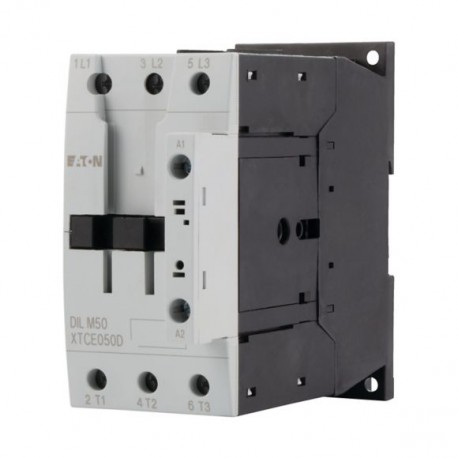 DILM50(115V60HZ) 277823 XTCE050D00CX EATON ELECTRIC Contactor, 3p, 22kW/400V/AC3