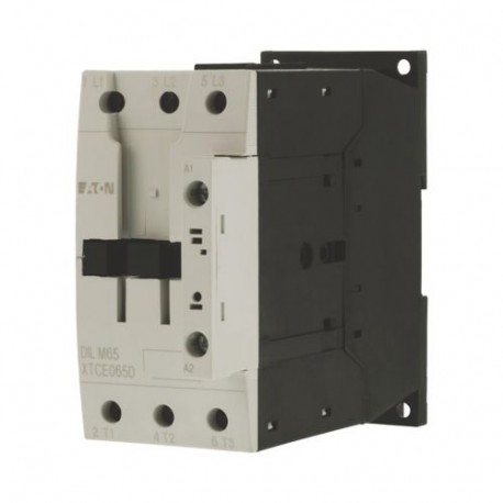 DILM65(24V60HZ) 277885 XTCE065D00B6 EATON ELECTRIC Contactor, 3p, 30kW/400V/AC3