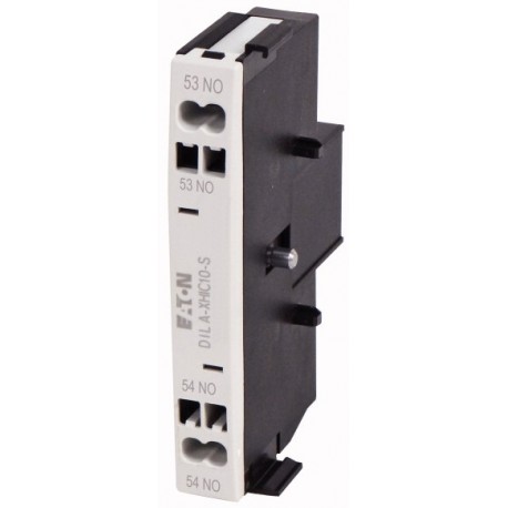 DILA-XHIC10-S 115950 XTCEXSABC10 EATON ELECTRIC Auxiliary contact module, 1N/O, side, spring clamp connection