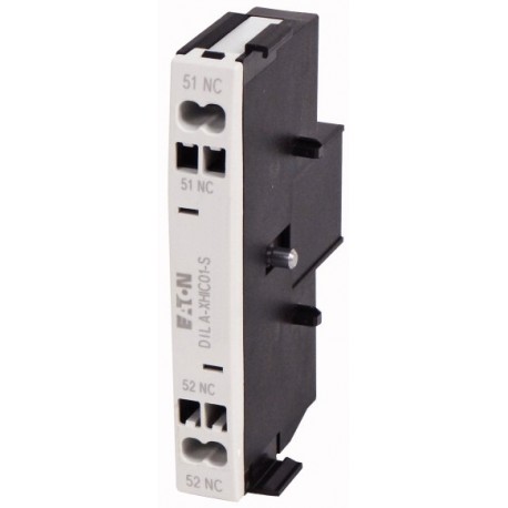 DILA-XHIC01-S 115951 XTCEXSABC01 EATON ELECTRIC Auxiliary contact module, 1 N/C, side, spring clamp connecti..
