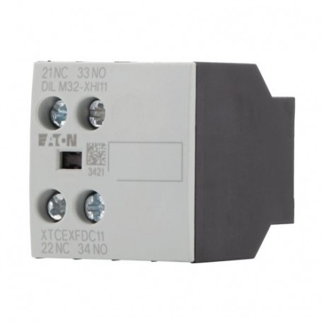 DILM32-XHI11 277376 Y7-277376 EATON ELECTRIC XTCEXFDC11 Contato Auxiliar 1NO + 1NC