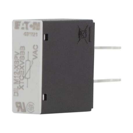 DILM12-XSPV130 281209 Y7-281209 EATON ELECTRIC Módulo supresor Varistor 48-130 V AC Para contactores DILA, D..