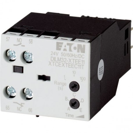 DILM32-XTED11-100(RAC240) 104948 Y7-104948 EATON ELECTRIC Modulo temporizzatore, 200-240VAC, 5-100s ritardat..