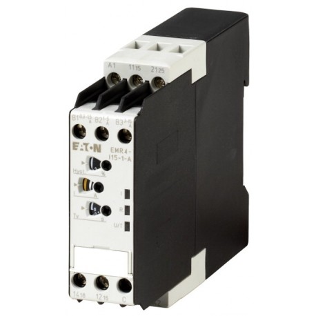 EMR4-I15-1-A 106943 EATON ELECTRIC Current monitoring relay, 2 W, 0,3 1,5 A, 1 -5 A, 3 15 A
