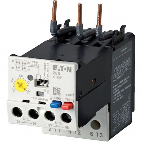 ZEB65-45 136502 Y7-136502 EATON ELECTRIC XTOE045DCS 45A relé térmico eletrônico