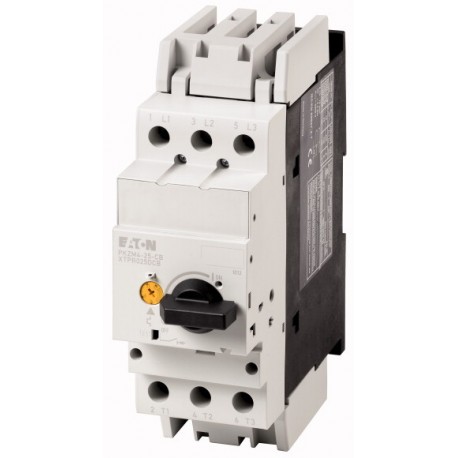PKZM4-32-CB 132593 Y7-132593 EATON ELECTRIC Interruptor protector de línea 3 polos Ir 24-32 A Conexión a tor..