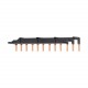 B3.0/4-PKZ4 220222 Y7-220222 EATON ELECTRIC XTPAXCLKA4D bloco barramento trifásico