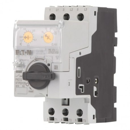 PKE12/XTU-1,2 121731 XTPE1P2BCSNL EATON ELECTRIC Disjoncteur de protection moteur, 3p, Ir 0,3-1.2A, standard