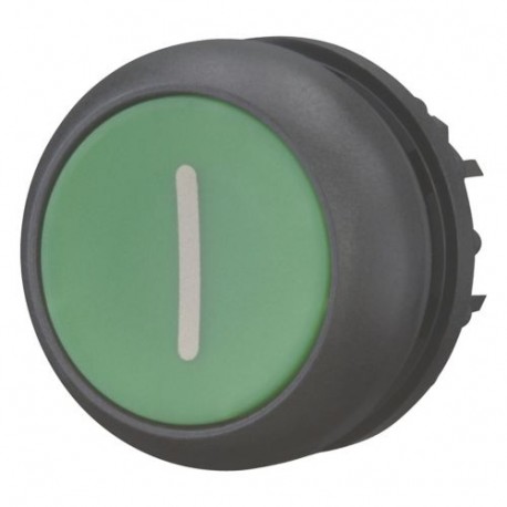 M22S-D-G-X1 216608 Y7-216608 EATON ELECTRIC botão M22S-DG-X1Q Enrolado Return, verde, gravado I
