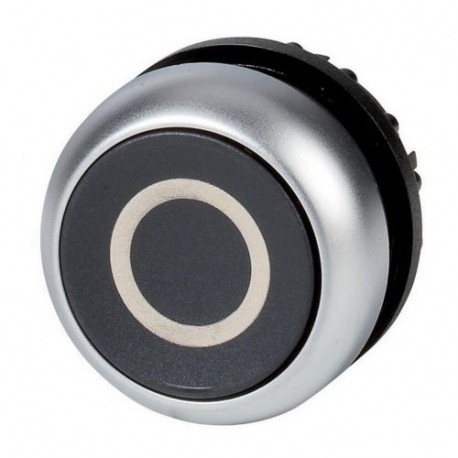M22-D-S-X0 216609 Y7-216609 EATON ELECTRIC Pulsante, piatto, nero 0, ad impulso