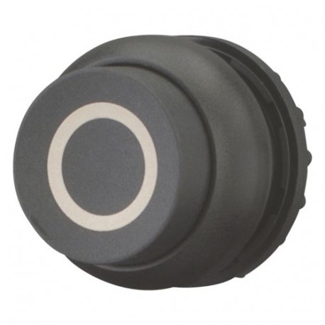 M22S-DRH-S-X0 216680 Y7-216680 EATON ELECTRIC M22S-DRH-S-X0Q botão de saída, de retenção, Preto