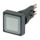 Q25LTR-WS/WB 086447 EATON ELECTRIC Pulsador luminoso rasante 16 mm 25x25 mm Enclavamiento Blanco Con lampara..