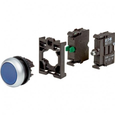 M22-DL-B-K10LED-BVP 132614 Y7-132614 EATON ELECTRIC Pulsante luminoso apparecchio completo