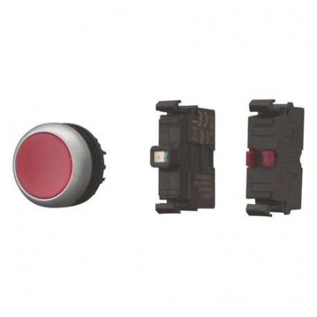 M22-DL-R-K01LED230-BVP 132615 Y7-132615 EATON ELECTRIC Bouton-poussoir lumineux appareil complet