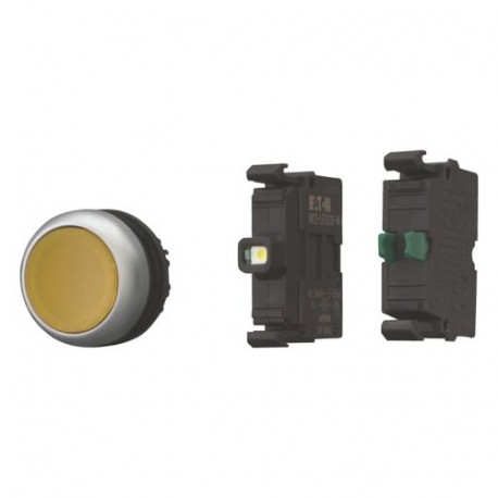 M22-DL-Y-K10LED230-BVP 132616 EATON ELECTRIC Illuminated pushbutton actuators, complete device