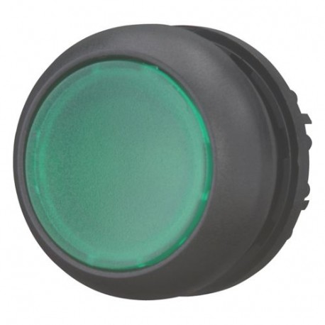 M22S-DL-G 216928 M22S-DL-GQ EATON ELECTRIC Bouton-poussoir lumineux, plat, vert, à rappel