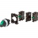 M22-WRLK3-G-2K10LED-BVP 110925 Y7-110925 EATON ELECTRIC Selettore 2 contatti NA con leva, apparecchio comple..