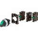 M22-WRLK3-G-2K10LED230-BVP 132598 Y7-132598 EATON ELECTRIC Selettore 2 contatti NA con leva, apparecchio com..