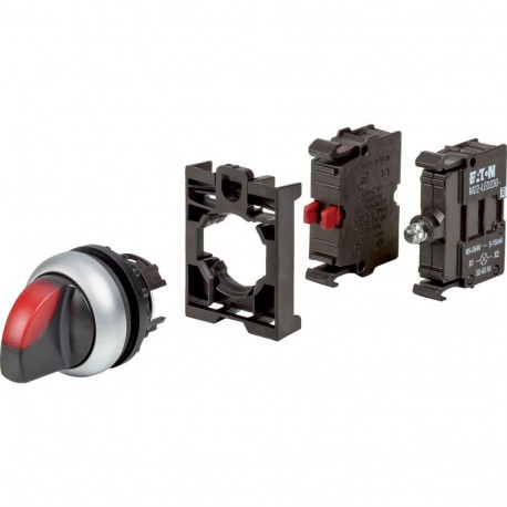 M22-WRLK-R-K01LED230-BVP 132607 Y7-132607 EATON ELECTRIC Selettore 1 contatto NC con levetta apparecchio com..