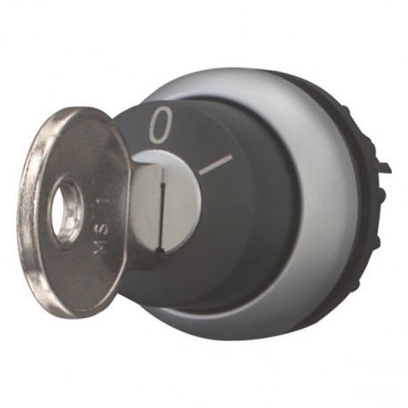 M22-WS 216881 M22-WSQ EATON ELECTRIC Selector de llave Retorno 2 posiciones Llave MS1 Anillo Titanio