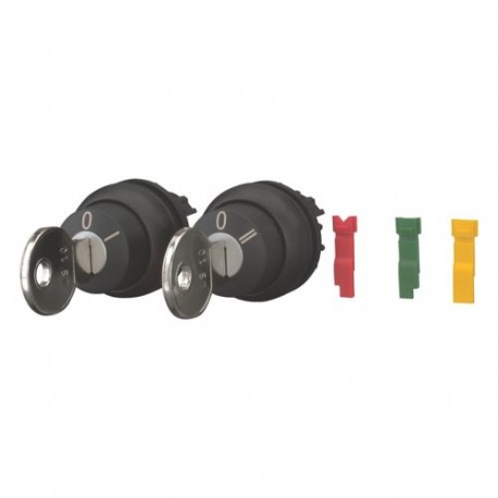 M22S-WS-MS* 216884 Y7-216884 EATON ELECTRIC Pulsante a chiave, 2 posizioni, ad impulso, chiusura secondo ind..