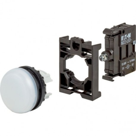 M22-L-W-LED-BVP 110928 EATON ELECTRIC Indicador luminoso completo Blanco 24 V AC/DC Blister Package