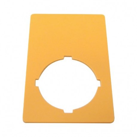 M22-XZK 216470 Y7-216470 EATON ELECTRIC Label, emergency switching off, yellow, HxW 50x33mm, blank