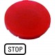 M22-XD-R-GB0 218194 M22-XD-R-GB0Q EATON ELECTRIC Button plate, flat red, STOP