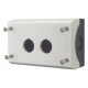 M22-I2 216537 Y7-216537 EATON ELECTRIC M22-I2Q caixa vazia 2 itens