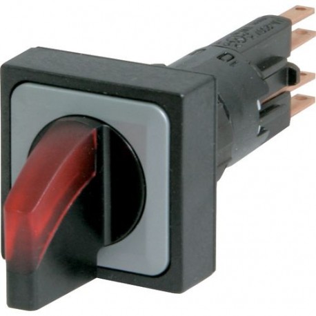 Q25LWK1-RT 040657 EATON ELECTRIC Selettore luminoso, 2 posizioni, rosso, ad impulso