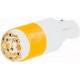 WBLED-GE6 055711 EATON ELECTRIC lâmpada LED, amarelo, 6V