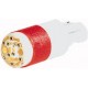 WBLED-RT6 055713 EATON ELECTRIC Lámpara LED múltiple 6 V W2x4.6d 45 mA Rojo