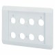 E8 054423 Y7-54423 EATON ELECTRIC Einbautableau, grau, 8 Einbaustellen