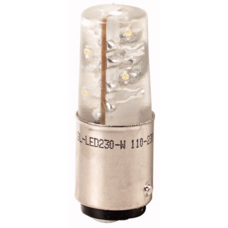 SL-LED230-B 285536 EATON ELECTRIC LED, azzurro, BA15d, 230 V