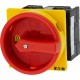 T3-2-8324/EA/SVB 008771 EATON ELECTRIC Main switch, 4 pole, 32 A, Emergency-Stop function, 90 °, flush mount..