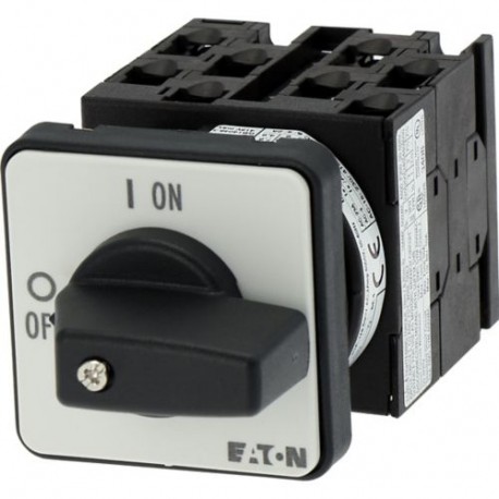 T0-4-8344/E 014000 Y7-14000 EATON ELECTRIC Interruptor seccionador ON-OFF 8 polos 20 A 90 ° Montaje empotrado