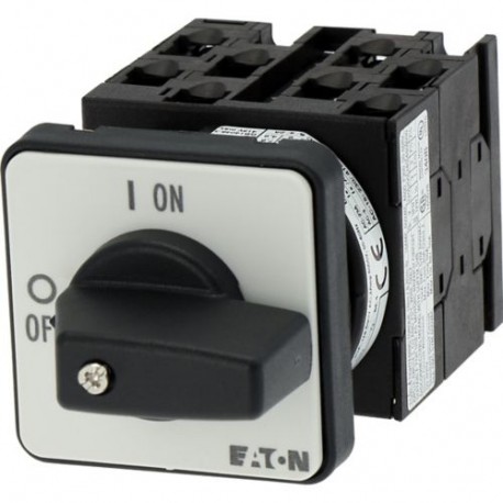 T0-4-8344/E 014000 EATON ELECTRIC On-Off switch, 8-pole, 20 A, 90 °, flush mounting