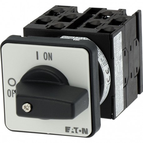 T0-4-8344/E 014000 Y7-14000 EATON ELECTRIC Interrupteurs Marche-Arrêt, 8 pôle, 20 A, 90 °, Montage encastré