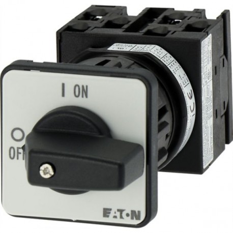 T0-3-8342/EZ 045997 Y7-45997 EATON ELECTRIC Interruptor seccionador ON-OFF 6 polos 20 A 90 ° Montaje empotra..