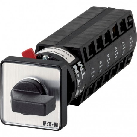 TM-6-8370/EZ 046130 Y7-46130 EATON ELECTRIC Interruptor Conmutador 12 polos 10 A Placa indicadora: 1-2 60 ° ..
