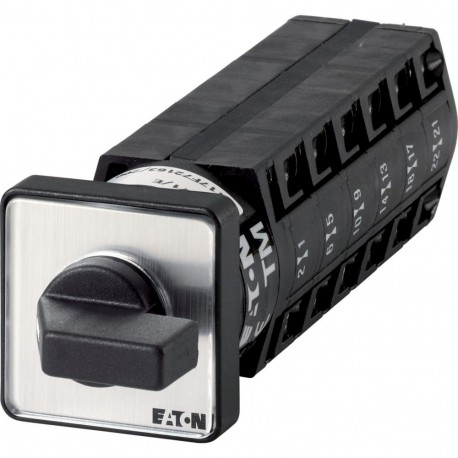 TM-6-8370/E 093861 Y7-93861 EATON ELECTRIC commutatore, Contatti: 12, 10 A, targhetta frontale: 1-2, 60 °, p..