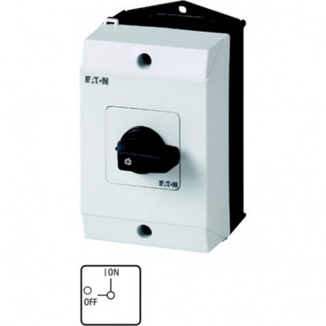 T0-4-8343/I1 222718 EATON ELECTRIC On-Off switch, 7-pole, 20 A, 90 °, surface mounting