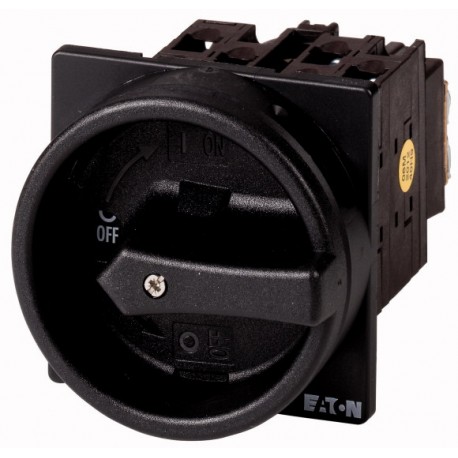 T0-3-SOND*/EA/SVB-SW 908045 EATON ELECTRIC Interruptor especial 3 polos 20 A Montaje empotrado Maneta Negra ..