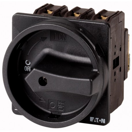 P3-63/EA/SVB-SW/2HI11 012653 EATON ELECTRIC Main switch, 3 pole + 2 N/O + 2 N/C, 63 A, STOP function, flush ..