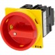 T0-3-15683/EA/SVB 015571 EATON ELECTRIC Main switch, 3 pole + 2 N/O + 1 N/C, 20 A, Emergency-Stop function, ..