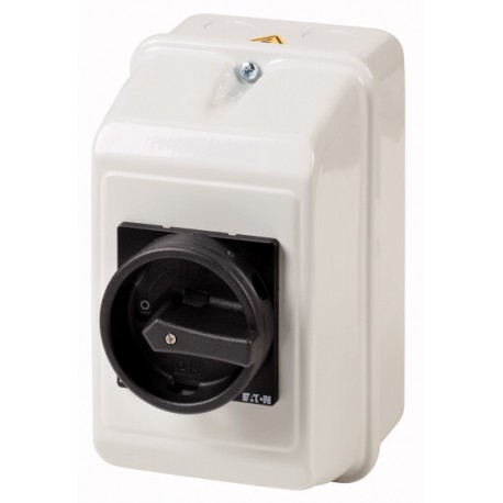P1-32/ST/SVB-SW 201715 EATON ELECTRIC Interrupteur général, +enveloppe en acier, 3p, 32A, poignée rouge-jaun..