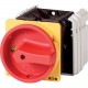 T5-4-15682/EA/SVB 207413 EATON ELECTRIC Main switch, 6 pole + 1 N/O + 1 N/C, 100 A, Emergency-Stop function,..