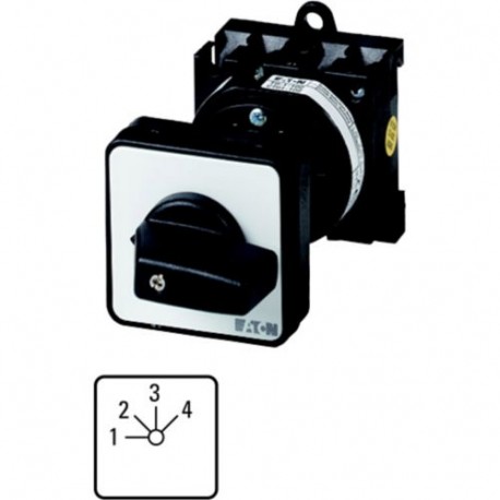 T0-4-8251/Z 013976 EATON ELECTRIC Interruttori a gradini, Contatti: 8, 20 A, targhetta frontale: 1-4, 45 °, ..