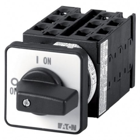 T0-6-8455/E 015753 EATON ELECTRIC Multi-speed switches, Contacts: 12, 20 A, 2 speeds, 2 separate windings, f..